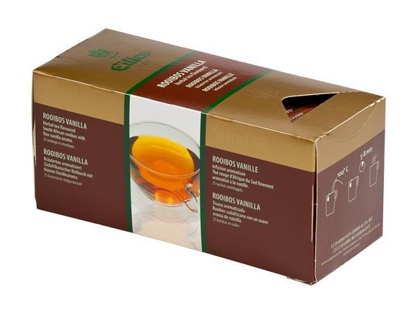 Bylinkový čaj, 25x1,7g, EILLES "Rooibos-vanília" 1