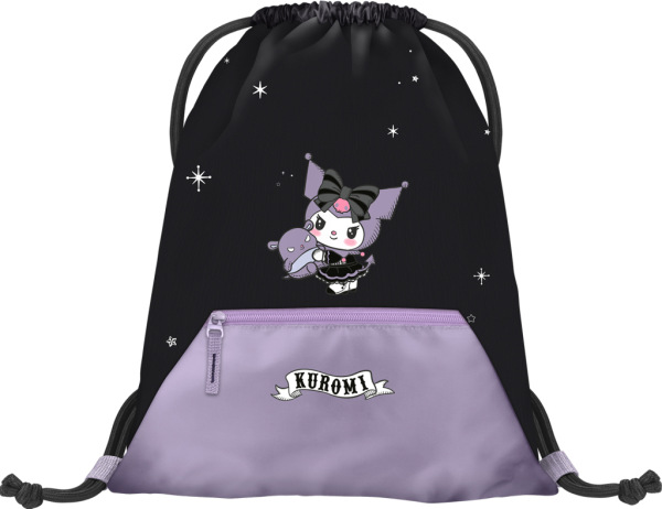 BAAGL Vrecko s priehradkou na zips Kuromi Fortune Dream GRS