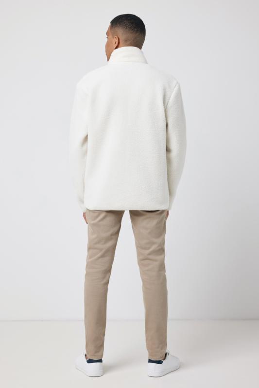 Pile fleece bunda IQONIQ Diran z recykl. polyesteru prírodné XS 8
