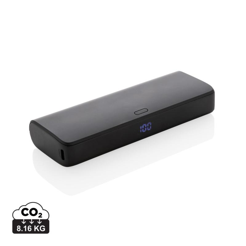 Rýchla powerbanka 20000mAh FlashCharge z RCS recykl. plastu čierna