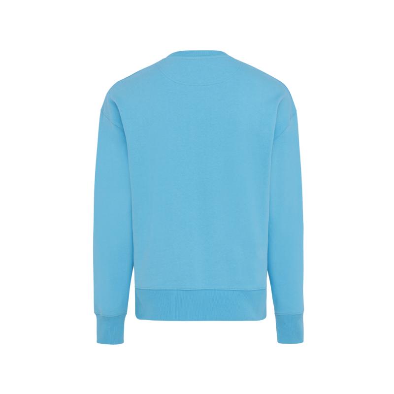 Mikina IQONIQ Kruger relaxed fit z recykl. bavlny tranquil blue XL 2