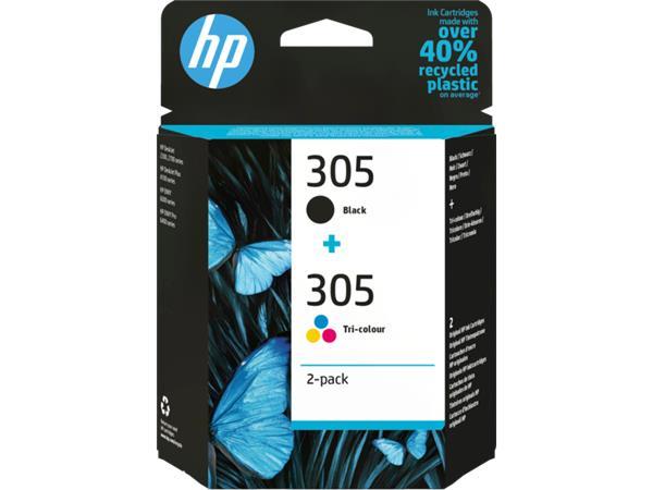6ZD17AE atramentová náplň do multipack Deskjet 2320,2710, 4120 tlačiarní, HP 305, čierna,