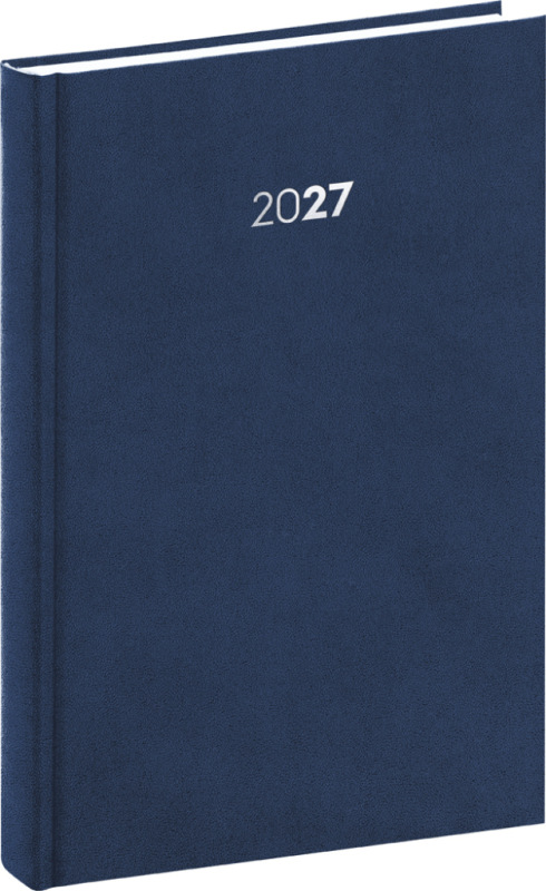 NOTIQUE Denný diár Balakon 2027, tmavomodrý, 15 x 21 cm