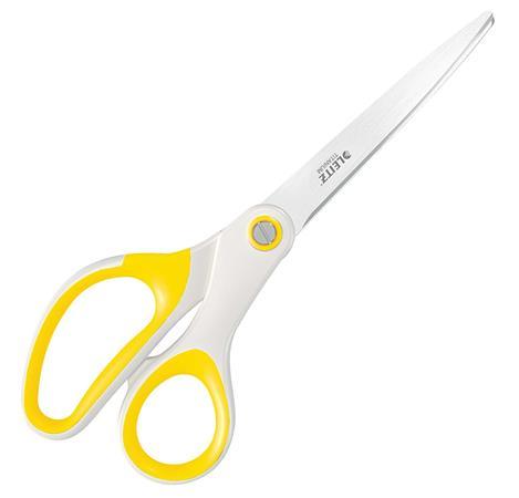 Nožnice, kancelárske, 20,5cm, LEITZ "Wow Titán", žltá 1