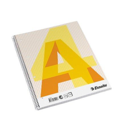 Špirálový zošit, A4, štvorčekový, 70 listov, ESSELTE 1