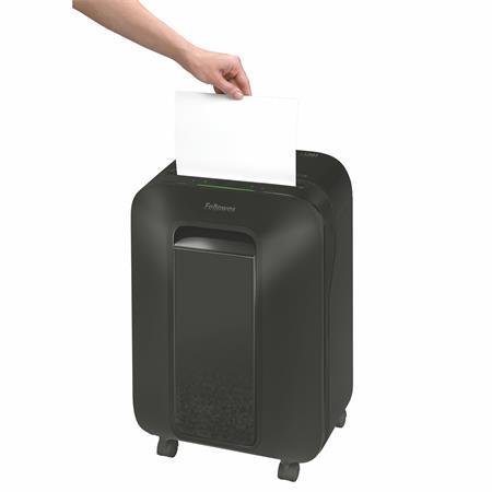 Skartovací stroj, mikro krížový rez, 11 listov, FELLOWES "Powershred LX201", čierna 4