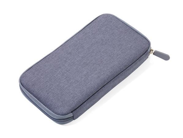 Cestovný organizér, RFID ochrana, TROIKA "Safe flight", sivá 4