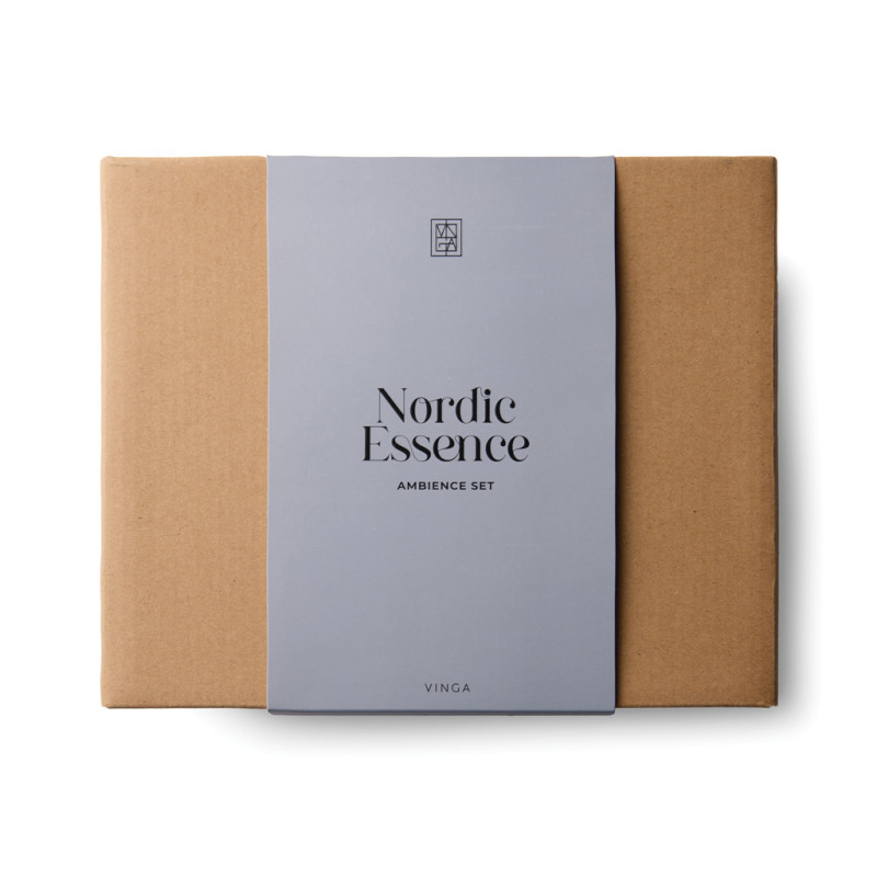 VINGA Nordic Essence útulný svietnik modrá 8