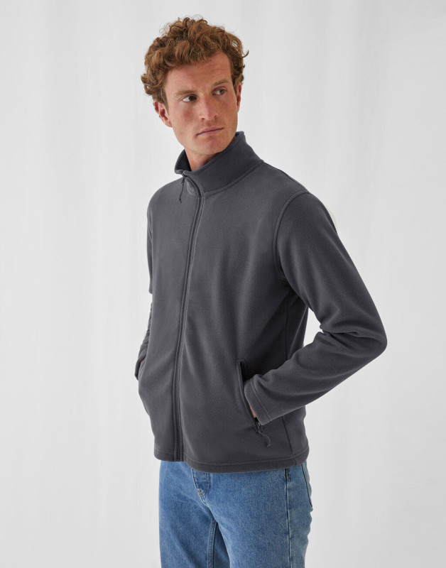 Mikro fleece so zapínaním na zips ID.501 1
