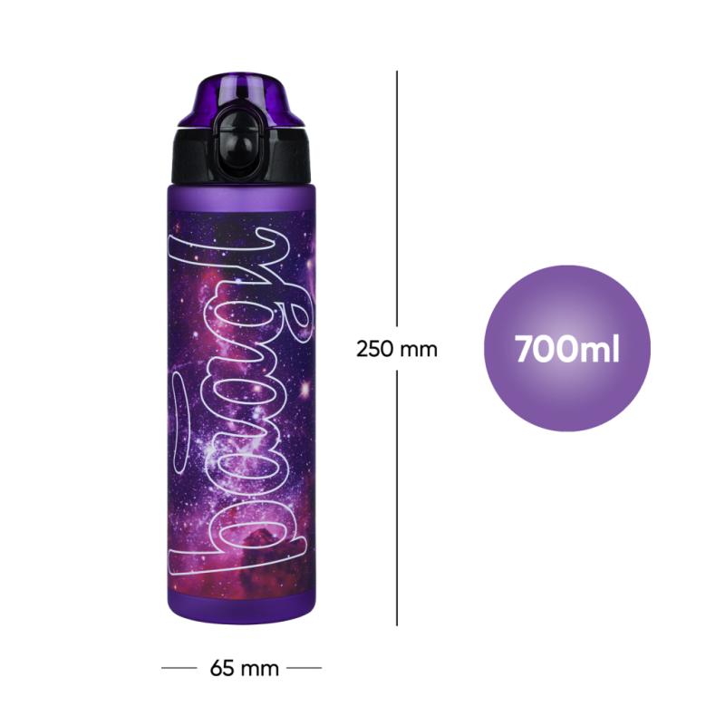 BAAGL Tritanová fľaša na nápoje Galaxy, 700 ml 6