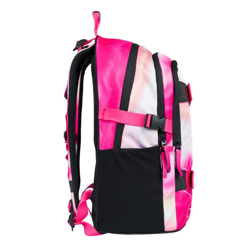 BAAGL Školský batoh Skate Pink Stripes 2