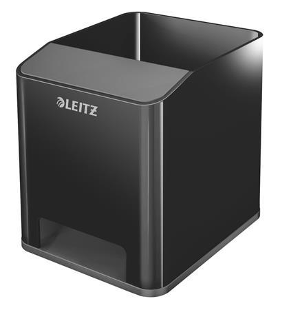 Držiak na písacie potreby, LEITZ "Duo", čierny 1