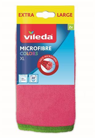 Handrička, mikrovlákno, 2 ks, VILEDA "Colors" 1
