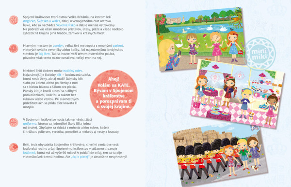 Šaty pre KATE – Kniha samolepiek 1