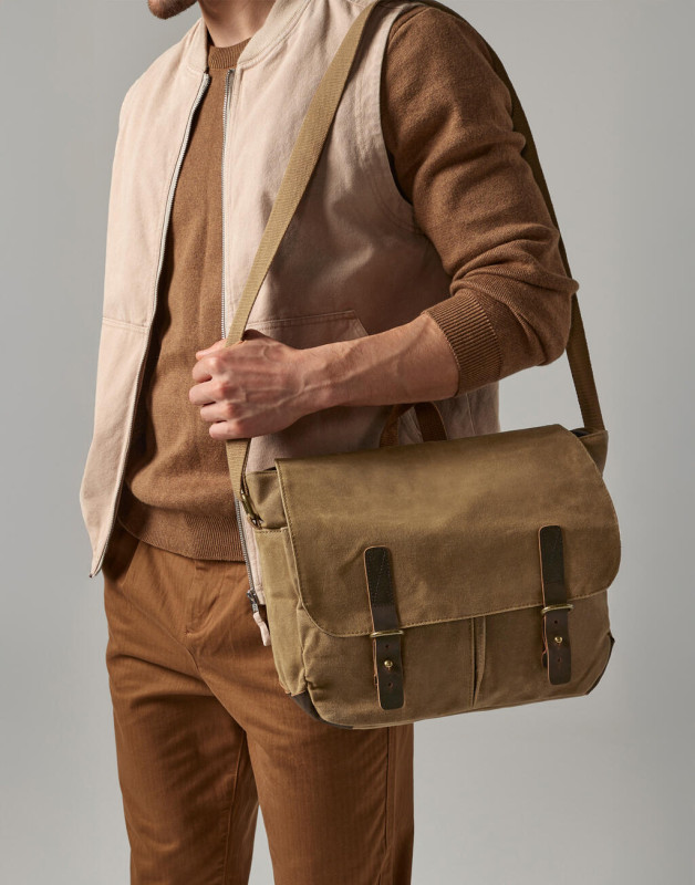 Aktovka Messenger Heritage Waxed Canvas
