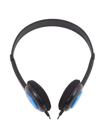 Náhlavné slúchadlá, detský rozmer, drôtové, MAXELL "Kids", modrá 2