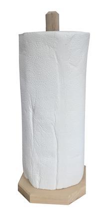 . Držiak na papierové utierky, drevený, stojatý, 30 cm