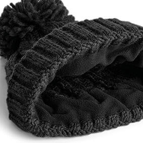 Čiapka Cable Knit Melange Beanie 4