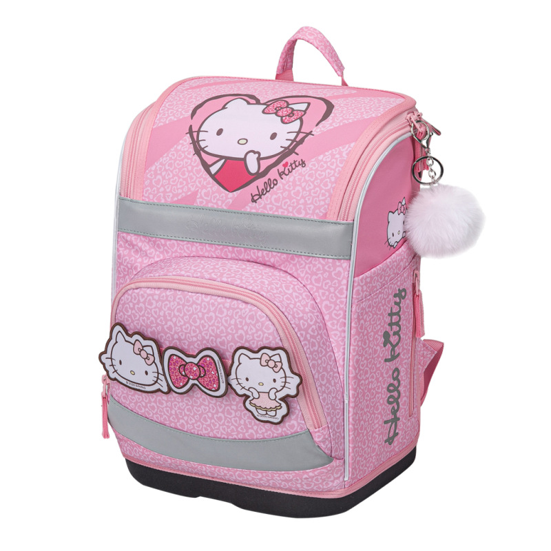 BAAGL Školská aktovka Zippy Plus Hello Kitty Sweet Leopard GRS 1