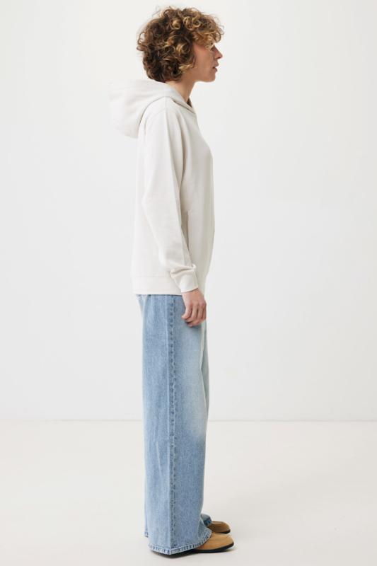Mikina s bočnými vreckami IQONIQ Yengo z rec. bavlny ivory white XL 12