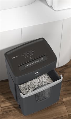 Skartovací stroj, konfety, 15 listov, HP "Pro Shredder 15CC", tmavosivá 5