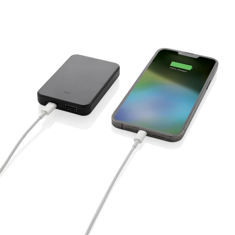 Powerbanka Boostcore 5000mAh s USB C z RCS recykl. plastu čierna 5