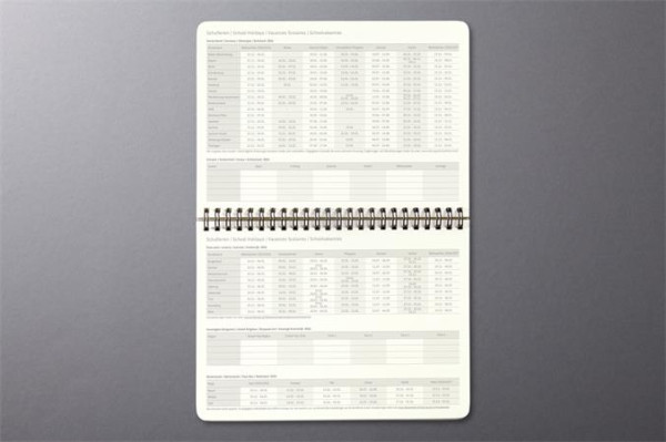 Kalendár, stolový, 2026, 213x220x18 mm, SIGEL "Conceptum", čierny 8