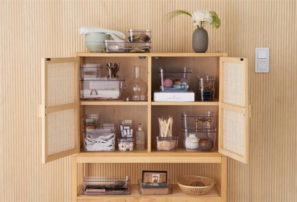 Úložný box, plastový, 0,6 l, SMARTSTORE "Compact XS", priehľadný 4