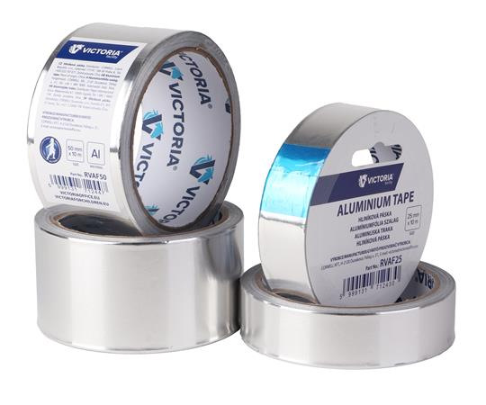 Hliníková fóliová páska, 25 mm x 10 m, VICTORIA FACILITY 3