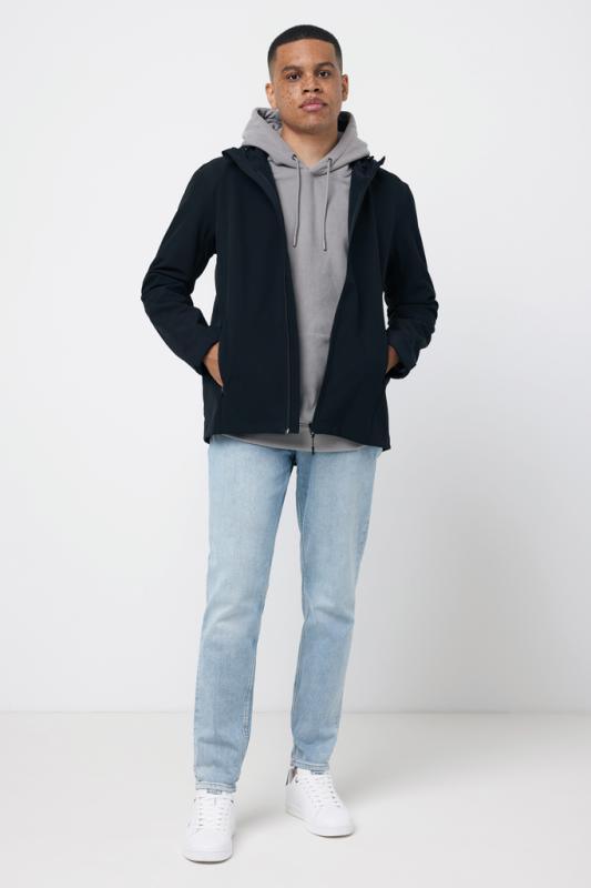 Pánska soft shell bunda IQONIQ Makalu z recykl. polyesteru čierna 4XL 13
