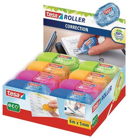 Korekčný roller, mini, 5 mm x 6 m, TESA "ecoLogo®" 3