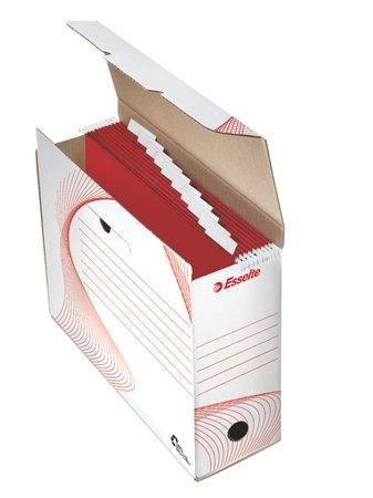 Archivačná krabica na závesné dosky, 117 mm, recyklovaný kartón, ESSELTE "Standard" 2