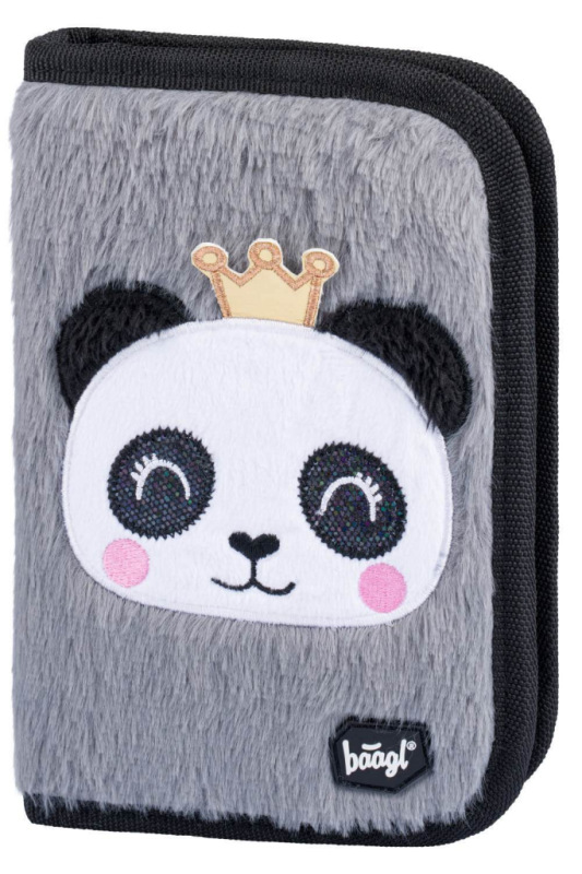 BAAGL SADA 5 Zippy Panda: aktovka, peračník, vrecko, zástera, peňaženka 8