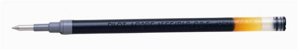 Náplň do gelového pera, 0,32 mm, k perám so stláčacím mechanizmom, PILOT, čierna 1