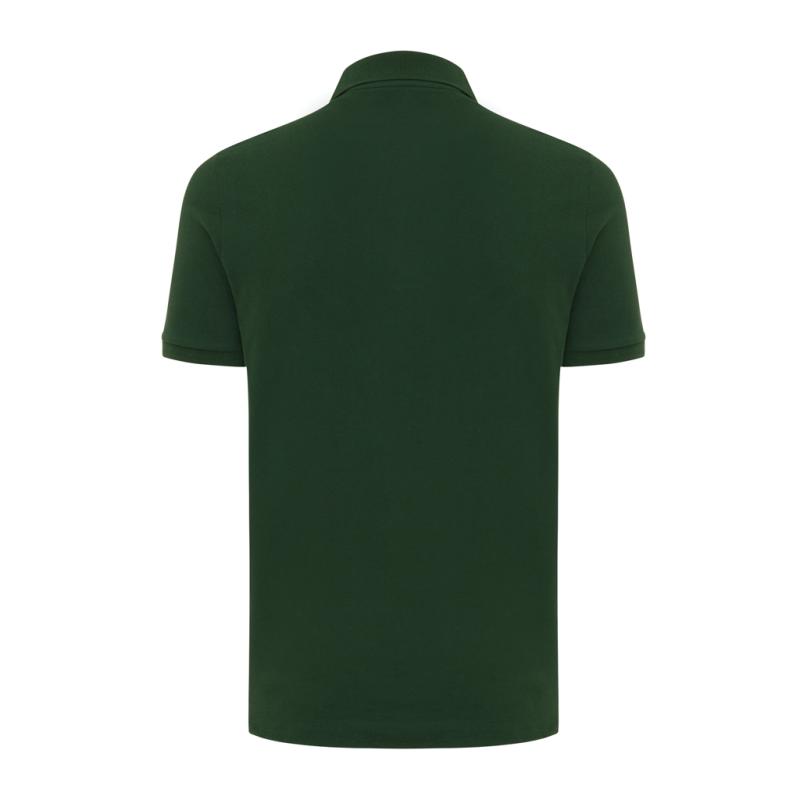 Polo tričko IQONIQ Yosemite z recykl. bavlny forest green XXS 1