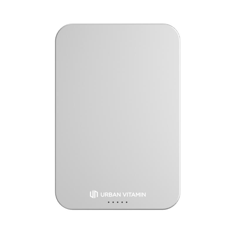 Powerbanka 5000mAh Urban Vitamin Richmond z RCS alu a plastu strieborná 4