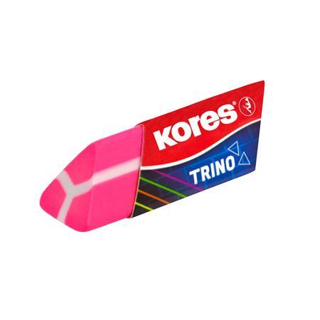 Guma, KORES "Trino", mix neónových farieb 4