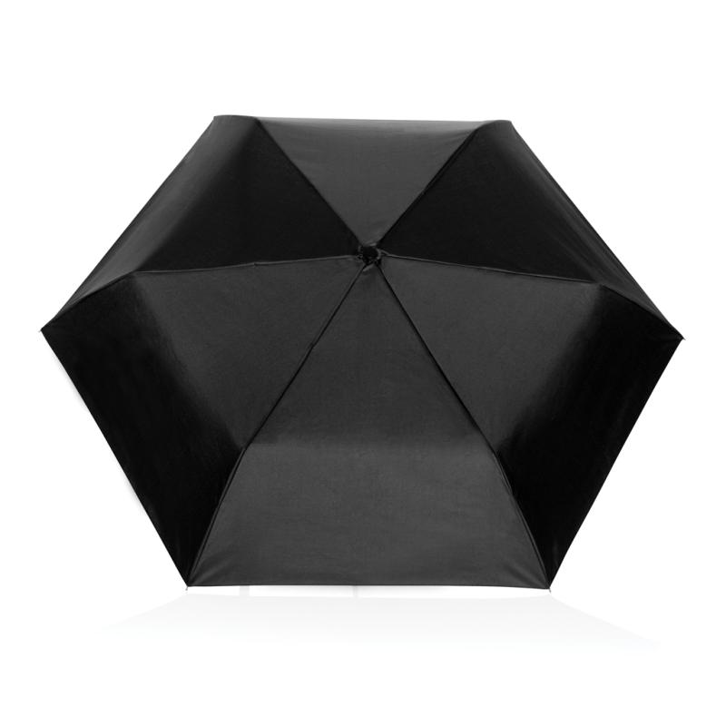 Ultra ľahký dáždnik 20,5" Swiss Peak z RPET AWARE™ čierna 2