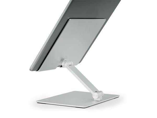 Stojan na tablet, stolový, DURABLE "RISE", strieborná 6