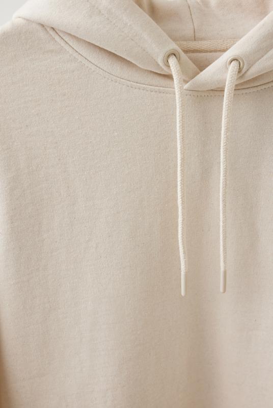 Nefarbená mikina s kapucňou IQONIQ Torres z recykl. bavlny natural raw M 4