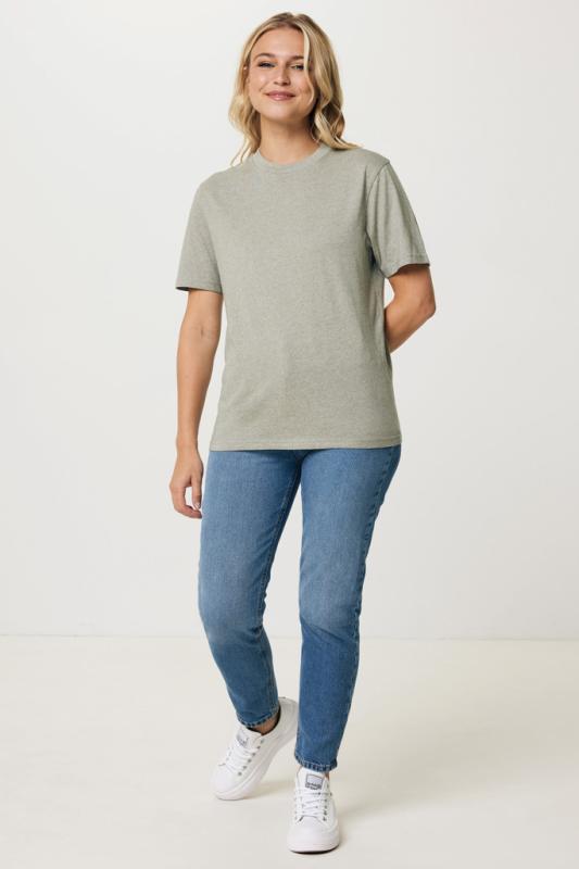 Ľahké tričko IQONIQ Sierra z recykl. bavlny light heather green XXS 6