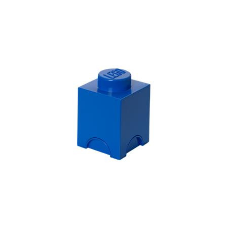 Úložný box, hranatý, LEGO, modrý 1