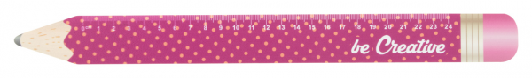 Sharpy 24 24 cm pravítko, ceruza 2