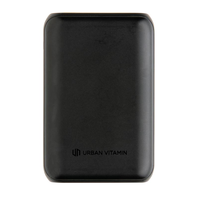 Powerbanka Urban Vitamin Alameda 10 000 mAh 18W PD čierna 2