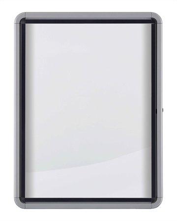 Vitrína, vonkajšia, magnetická, stojatá, (6xA4), NOBO "Premium Plus" 2