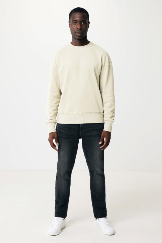 Mikina IQONIQ Kruger relaxed fit z recykl. bavlny natural raw XXL 14