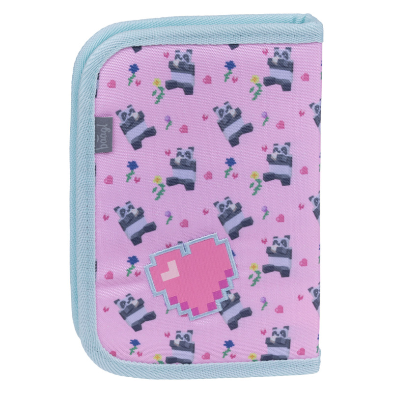 BAAGL Školský peračník jednoposchodový Minecraft Panda 1