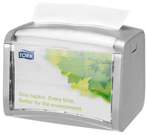 Zásobník na servítky, 15,5x20,1x15 cm, N4 systém, Signature line, TORK "Xpressnap®", sivá