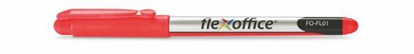 Liner, 0,3 mm, FLEXOFFICE "FL01", červený 1