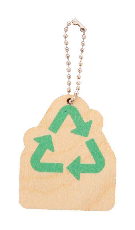 EcoRing prívesok na kľúče, recyklovanie 1